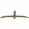 Ekena Millwork Bellingham Rough Sawn Timber Gable Bracket, Douglas Fir, 60"W x 20"H x 2"D x 4"F, 8/12 Pitch GBW060X20X0204BEL00RDF - alternate 2